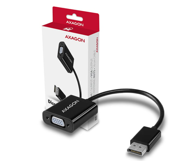 Axagon RVD-VGN, DisplayPort - VGA adapter, FullHD, 1920*1200 - 1353450 - zdjęcie 7